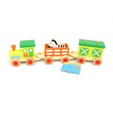 Wooden Animal Train Wooden Animal Train